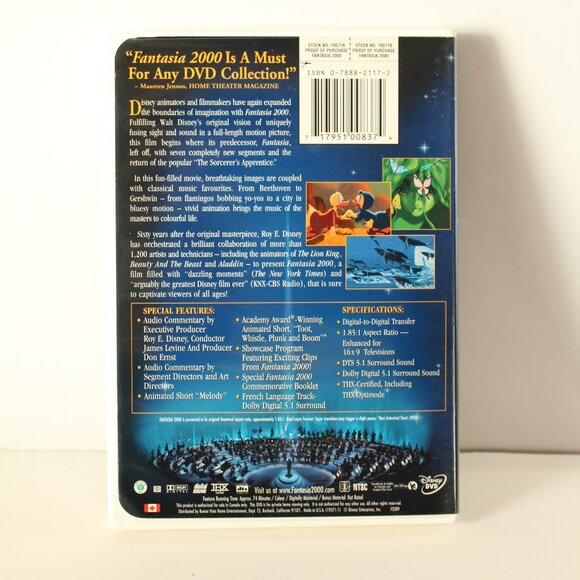 Disney Fantasia 2000  DVD - Picture 2 of 2